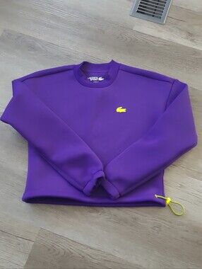 Lacoste Women's SPORT Loose Fit Drawstring Sweatshirt